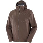 Salomon Bonatti Waterproof Jacket M férfi dzseki barna Coffee Bean
