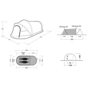 Outwell Nexion 2 Forest túrasátor