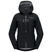 Norrona Trollveggen Gore-Tex Pro Light Jacket női outdoor dzseki fekete Caviar Black