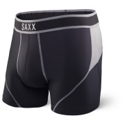 Boxer Saxx Kinetic Boxer Black/Steel szürke black/steel