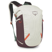 Osprey Transporter Zinch hátizsák fehér/piros mystery white/moody burgundy