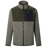 Regatta Frankie Borg Colour Block férfi funkcionális pulóver sötétkhaki SmkyOl/DkKhk