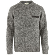 Fjällräven Lada Round-neck Sweater M férfi pulóver szürke Grey