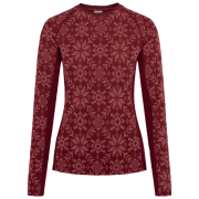 Kari Traa Edith Long Sleeve női funkcionális felső piros ROUGE