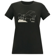 Regatta Womens Fingal Stretch női póló fekete Black