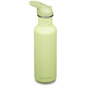 Klean Kanteen Classic 800 ml (w/Flip Seal Sport Cap) rozsdamentes acél palack világoszöld shadow lime