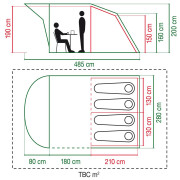 Coleman Oak Canyon 4 Blackout sátor
