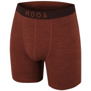 MOOA MerinoSilk 6in férfi boxer narancs cinnamon melange
