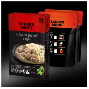 Expres menu Krůta na slanině s rýží KM készétel