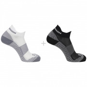 Salomon Aero Ankle 2-Pack zokni fehér/fekete