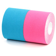BronVit Sport Kinesio Tape set kineziológiai tapasz kék/rózsaszín