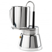 Kávéfőző GSI Outdoors Mini-Espresso Set 4 Cup ezüst