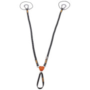 Camp X-Gyro Leash - 85/129 Cm hurok fekete/narancs