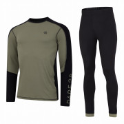 Dare 2b Exchange IIII Baselayer Set férfi funkcionális szett zöld/fekete OlvneGrn/Blk