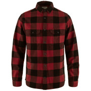 Fjällräven Övik Heavy Flannel Shirt M férfi ing piros/fekete Red-Black