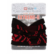 Kendő N-Rit Extreme II fekete/piros