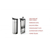 GoSun Brew 12V és French Press kávéfőző termosz