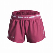 Under Armour G Tech Play Up Short-RED gyerek rövidnadrág sötétlila/rózsaszín Red