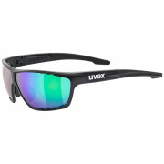 Uvex Sportstyle 706 CV sport szemüveg fekete/zöld Black Matt/Mirror Green
