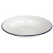 Bo-Camp Plate enamel white tányér