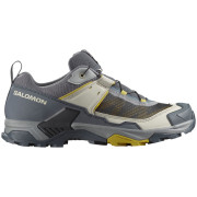 Salomon X Ultra 5 férfi túracipő szürke Monument / Turbulence / Spicy Mustard