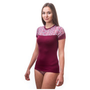 Sensor Merino Impress (short sleeve) női funkcionális felső