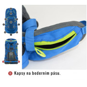 Hátizsák Husky Sloper 45 L