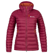 Rafiki Project W női tollkabát piros red plum