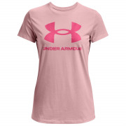 Under Armour Sportstyle Logo SS női póló rózsaszín