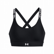 Under Armour Infinity Mid 2.0 Bra melltartó fekete/fehér Black/White