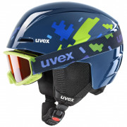 Uvex Viti set bukósisak készlet kék/zöld