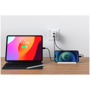Swissten GaN 2X USB-C 100W + 1X USB-C 20W + 1X USB-A 30W adapter