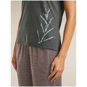 Icebreaker Merino Blend Core SS Tee Panax női funkcionális felső