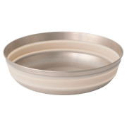 Sea to Summit Detour Stainless Steel Collapsible Bowl L összecsukható tál bézs Moonstruck Grey