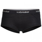 Alsónemű Icebreaker Women`s Sprite Hot pants fekete Black/Black 
