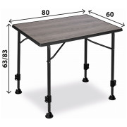 Brunner Linear Greywood 80 asztal