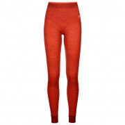 Női funkciós aláöltözet Ortovox W's 230 Competition Long Pants piros