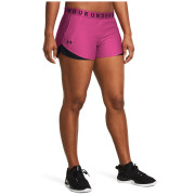 Under Armour Play Up Shorts 3.0 női rövidnadrág rózsaszín/fekete AstroPink/Black/Black