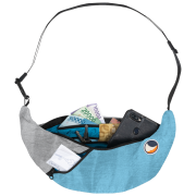 Ticket to the moon Upcycled Sling Bag övtáska kék/szürke Sky Blue / Frosty Grey