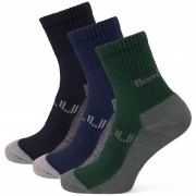 Zulu Bambus Trek M 3-pack zokni kevert színek