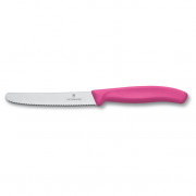 Zöldségvágó kés Victorinox kerekített markolattal rózsaszín