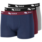 Zulu Bambus 210 3-pack férfi boxer különböző színváltozatok