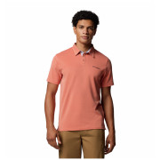 Columbia Nelson Point Polo férfi póló piros tuscan