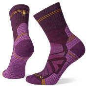 Női zokni Smartwool Hike Light Cushion Mid Crew Socks lila