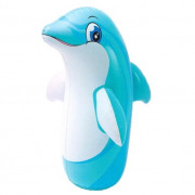 Felfújható felespohár Intex 3-D Bop Bags 44669NP kék delfín