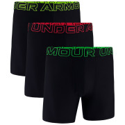 Under Armour UA Performance Tech Mesh - Solid 6in 3PK férfi boxer