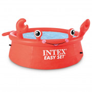 Intex Happy Crab 26100NP úszómedence piros