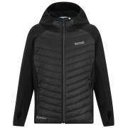 Regatta Junior Andreson Hybrid Black/Sealgr gyerek dzseki fekete/szürke Black/Sealgr