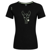 Chillaz Valencia Happy Alpaca női póló fekete Black