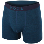 MOOA MerinoSilk 4in férfi boxer kék legion blue melange